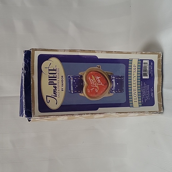 I Love Lucy Timepiece Salt and Pepper Shaker by Vando - Picture 7 of 9